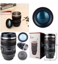 Camera Lens Coffee Mug Stainless Steel Travel Lens Mugs Photography Mugs Tumbler Insulated Cups for Hot and Cold Drinks